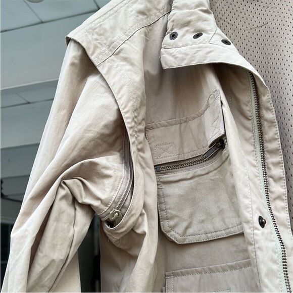 Weekender Convertible Jacket Traveler Adventure Series Khaki/Tan Mens Size Large - Picture 4 of 16